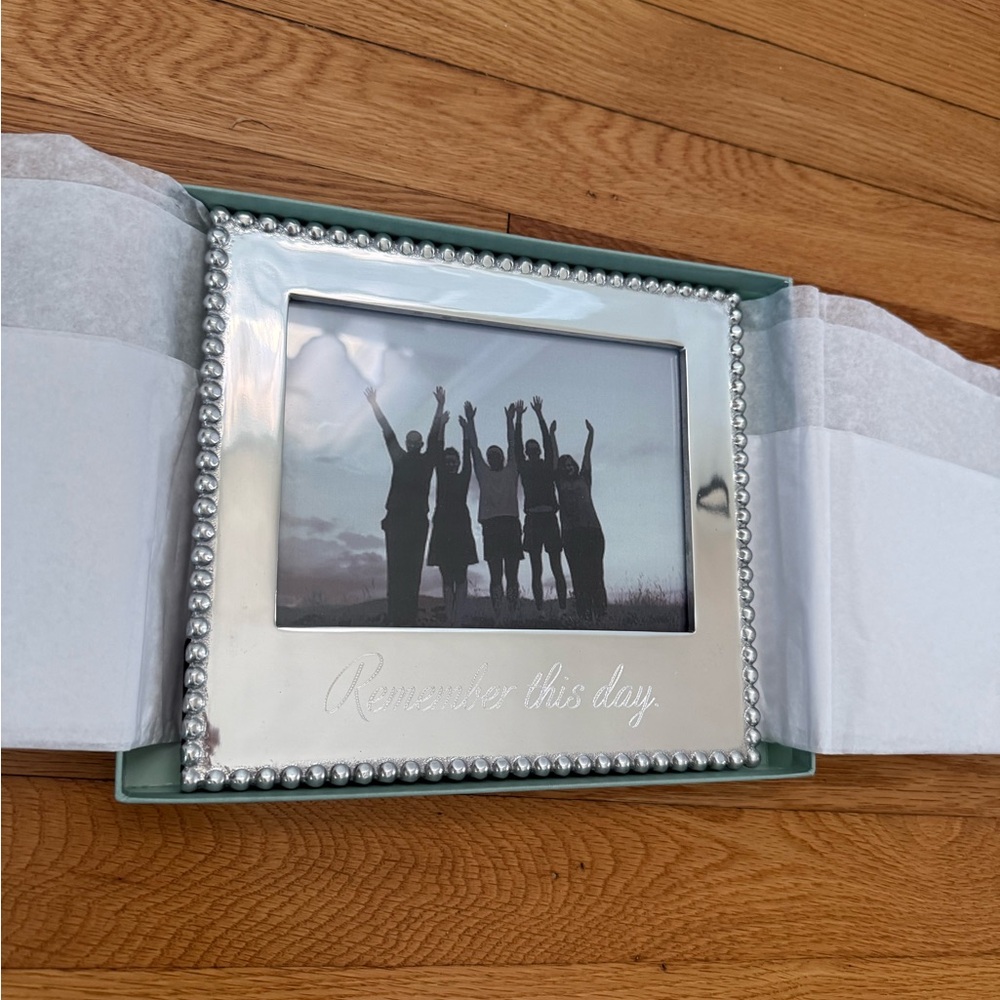 Mariposa “Remember This Day” Picture Frame New in Box
